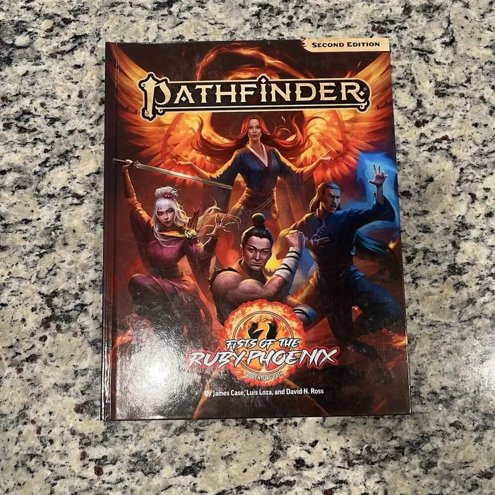 Paizo Pathfinder 2nd Ed. Fists of the Ruby Phoenix Adventure Path 2021 TTRPG D&D